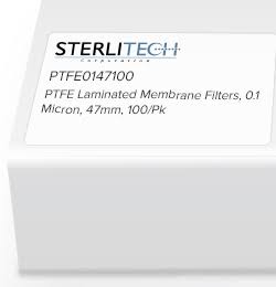 0.10 Micron PTFE Laminated Membrane Filters 47mm, 100/pk, Sterlitech AYH5_G9DMF34